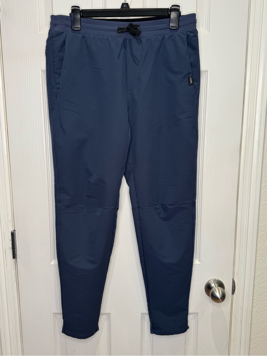 Unrl Performance Pant Men's Medium Athletic Joggers Navy Blue